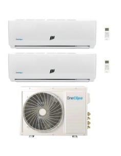 Climatizzatore Condizionatore OneClima+ Pro Dual Split 12000 + 18000 BTU con U.E. MLT27x3/24 R-32 INVERTER *WIFI Opzionale cl... 2