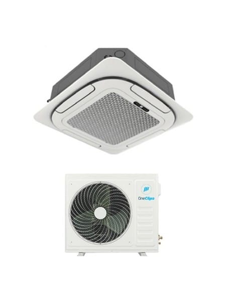 Climatizzatore Condizionatore OneClima+ Cassetta 4 Vie *Wi-Fi Opzionale 48000 BTU AIR-48 CST-T Inverter TRIFASE R32 Classe A+...