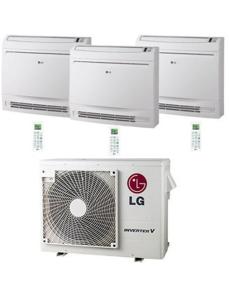 Climatizzatore Condizionatore LG Console R32 Trial Split Standard Inverter 9000 + 9000 + 12000 BTU con U.E. MU4R25 NOVITÁ Cla...