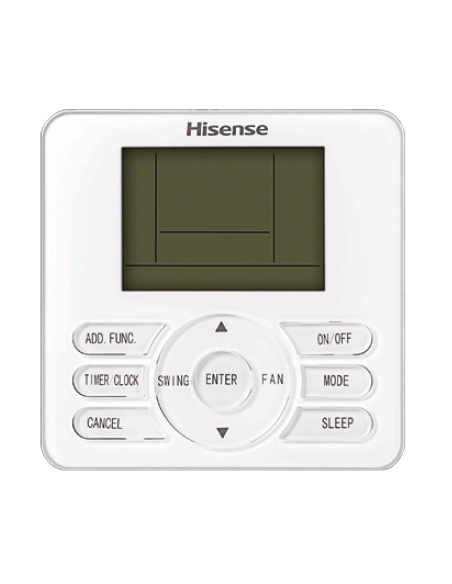 Climatizzatore Condizionatore Hisense Canalizzabile R32 Trial Split Inverter 9000 + 9000 + 18000 BTU con U.E. 5AMW125U4RTA Cl...