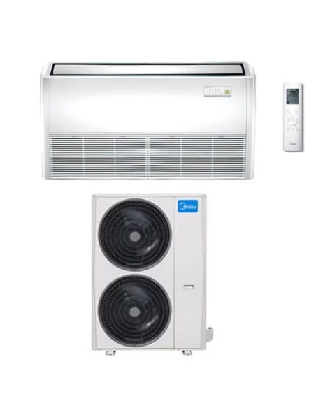 Climatizzatore Condizionatore Midea Pavimento Soffitto R32 Trifase 48000 BTU MUE2-48HRFNX(GA) INVERTER Classe A++/A+ - Climaway