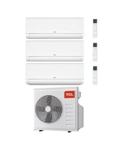 Climatizzatore Condizionatore TCL BreezeIN serie P9 Wifi R32 Trial Split Inverter 9000 + 9000 + 9000 BTU con U.E. MT2730 Clas... 2