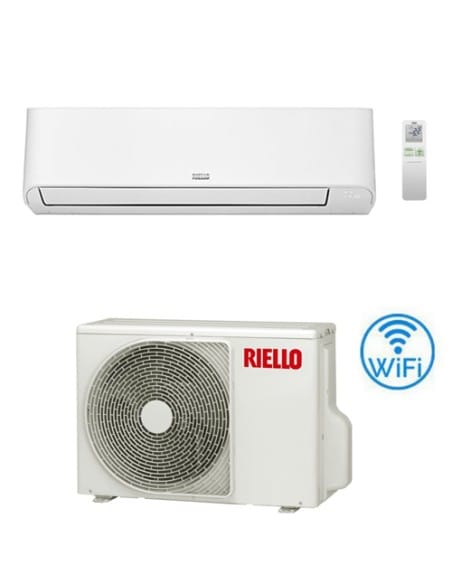 Climatizzatore Condizionatore Riello ELIXA MONO - REW Wifi 9000 BTU 20207139 Inverter R32 Classe A+++/A+++ - Climaway