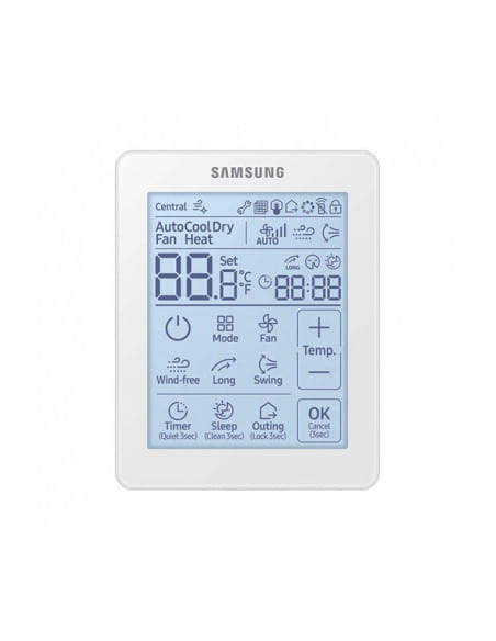 Climatizzatore Condizionatore Samsung Canalizzabile a bassa prevalenza Dual split Inverter R32 12000 + 12000 BTU con U.E. AJ0...