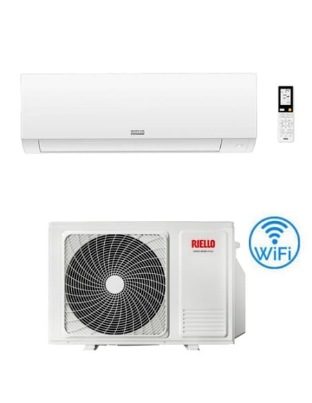 Climatizzatore Condizionatore Riello AARIA MONO PLUS I 9000 BTU AMW 25 PI 20206332 Wi-Fi Inverter R32 Classe A+++/A++ - Climaway