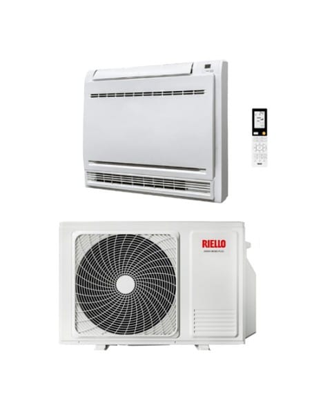 Climatizzatore Condizionatore Riello Console AARIA MONO PLUS I-AMC 12000 BTU AMC 35 P 20151550 Inverter R32 Classe A++/A+ - C...