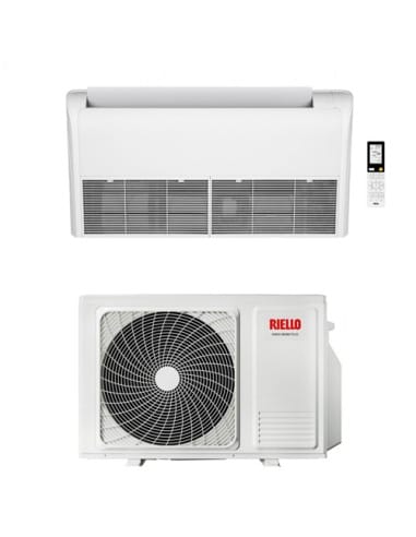 Climatizzatore Condizionatore Riello Pavimento/Soffitto AARIA MONO PLUS I-AMS 12000 BTU AMS 35 P 20151552 Inverter R32 Classe...