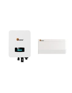 Inverter Ibrido SUNERG X-SUN-SL da 3 kW + Batteria di Accumulo 5,12 kWh + Cavi batteria + Chiavetta Wi-Fi - Climaway
