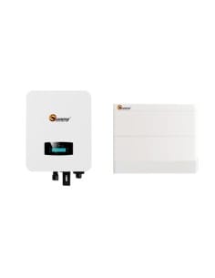Inverter Ibrido SUNERG X-SUN-SL da 6 kW + Batteria di Accumulo 10,24 kWh + Cavi batteria + Chiavetta Wi-Fi - Climaway
