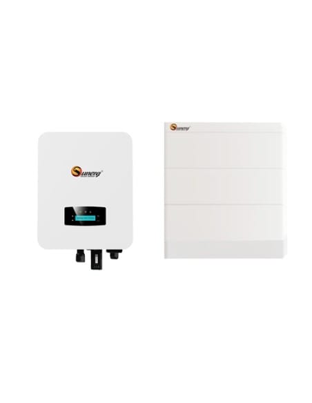 Kit fotovoltaico da 6 kW composto da Inverter Ibrido Sunerg X-SUN-SL da 6 KW e pacco batteria da 15kWh Sunerg + n°12 pannelli...