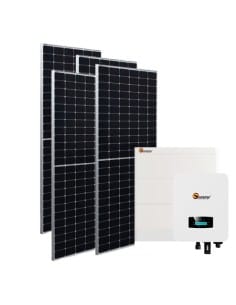 Kit fotovoltaico da 6 kW composto da Inverter Ibrido Sunerg X-SUN-SL da 6 KW e pacco batteria da 15kWh Sunerg + n°12 pannelli...