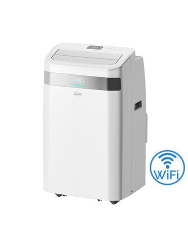 Climatizzatore ARGO portatile MILO EVO SILENT 13000 BTU 398400044 Wi-Fi pompa di calore per Raffrescamento/Riscaldamento degl...