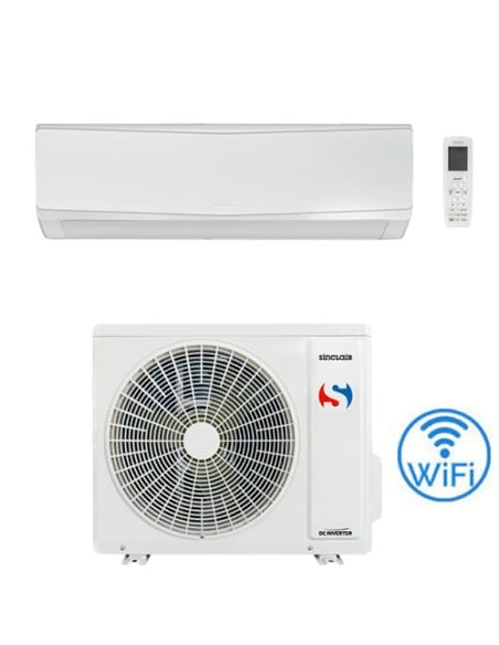 Climatizzatore Condizionatore Sinclair Keyon Wi-Fi 12000 BTU SIH-12BIK INVERTER R32 classe A++/A+ - Climaway