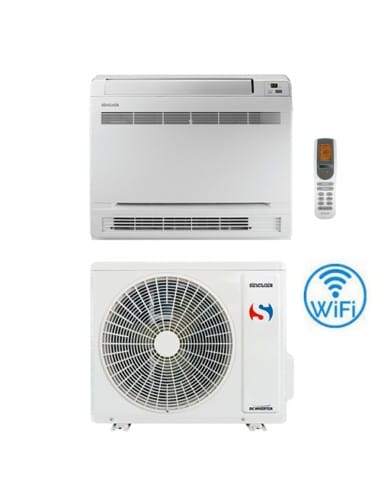 Climatizzatore Condizionatore Sinclair Console Pavimento Wi-Fi 18000 BTU ASP-18BI INVERTER R32 classe A++/A+ - Climaway