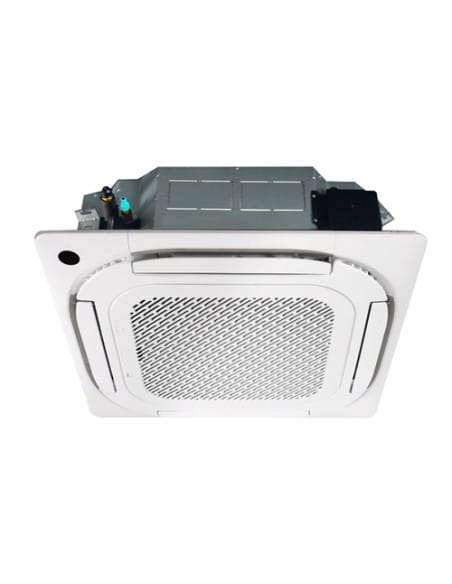 Climatizzatore Condizionatore Midea Cassetta 4 vie Slim Breezeless R32 24000 BTU MCD2-24HRFNX(GA) INVERTER Classe A++/A+ Con ...