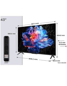 ***IN OMAGGIO*** Televisore Smart TV TCL 43V6C da 43" Ultra HD 4K Direct-LED - Climaway 2