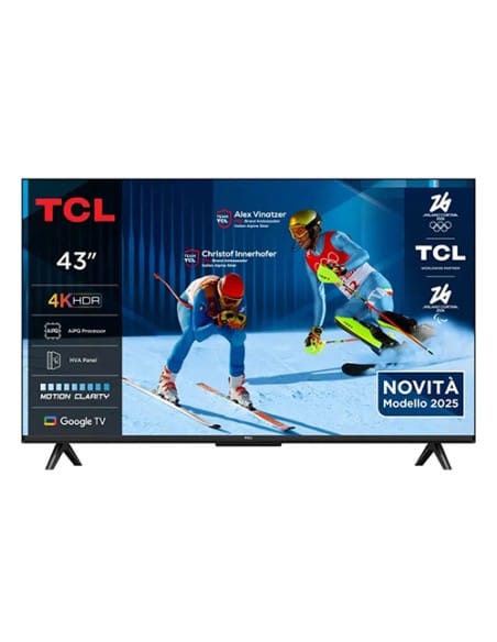 ***IN OMAGGIO*** Televisore Smart TV TCL 43V6C da 43" Ultra HD 4K Direct-LED - Climaway