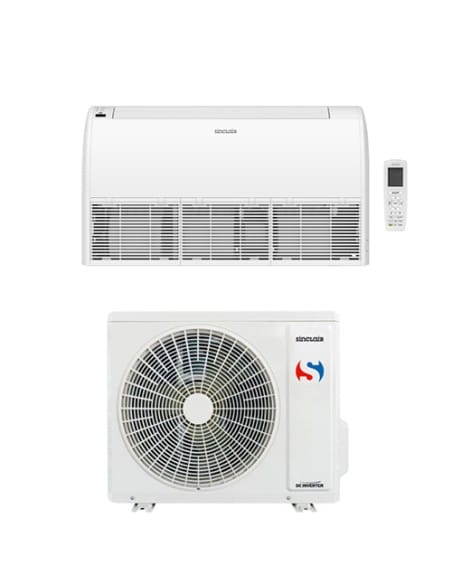 Climatizzatore Condizionatore Sinclair Pavimento/Soffitto 18000 BTU ASF-18BI2 INVERTER R32 classe A++/A+ - Climaway