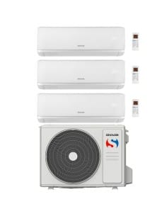 Climatizzatore Condizionatore Sinclair Ray Trial Split Inverter R32 9000 + 9000 + 9000 BTU con U.E MV-E21BI2 Classe A++/A+ - ... 2