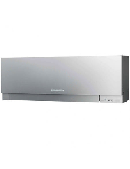 Climatizzatore Condizionatore Mitsubishi Kirigamine Zen Wifi Argento e Bianco Dual Split Inverter 12000 + 12000 BTU con U.E. ...
