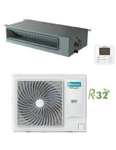 Climatizzatore Condizionatore Hisense Canalizzabile R32 48000 BTU AUD140UX4REH8 INVERTER Classe A++/A+ - Climaway