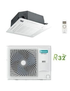 Climatizzatore Condizionatore Hisense Cassetta R32 Trifase 60000 BTU AUC175UR4RKC8 INVERTER - Climaway