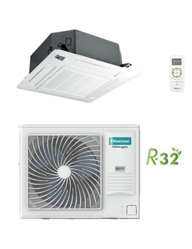 Climatizzatore Condizionatore Hisense Cassetta R32 Trifase 60000 BTU AUC175UR4RKC8 INVERTER - Climaway