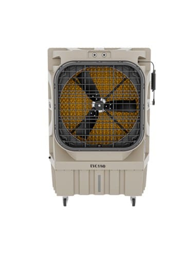 Raffrescatore Evaporativo Portatile Industriale KRS EVC180 capacità serbatoio 120 Litri portata d'aria 18000 mc/h - Climaway