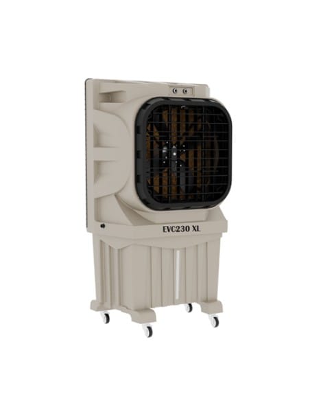 Raffrescatore Evaporativo Portatile Industriale KRS EVC230 XL capacità serbatoio 260 Litri portata d'aria 23000 mc/h - Climaway