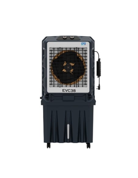 Raffrescatore Evaporativo Portatile Commerciale/Industriale KRS EVC38 capacità serbatoio 70 Litri portata d'aria 3800 mc/h - ...