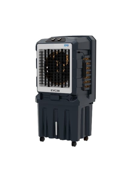 Raffrescatore Evaporativo Portatile Commerciale/Industriale KRS EVC38 capacità serbatoio 70 Litri portata d'aria 3800 mc/h - ...