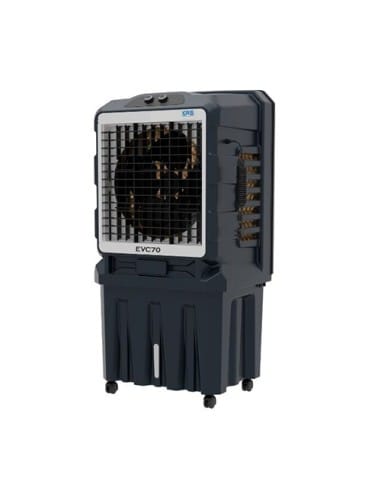 Raffrescatore Evaporativo Portatile Commerciale/Industriale KRS EVC70 capacità serbatoio 100 Litri portata d'aria 7100 mc/h -...