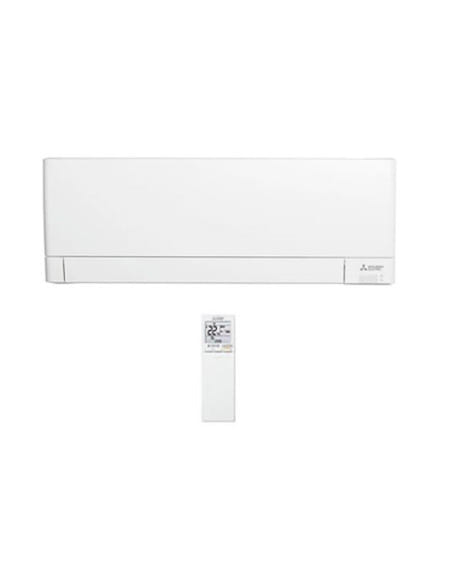 Climatizzatore Condizionatore Mitsubishi MSZ-AY + Pavimento Ad incasso SFZ-M Trial Split Inverter 7000 + 9000 + 12000 BTU con...
