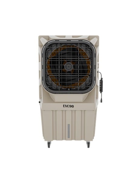 Raffrescatore Evaporativo Portatile Commerciale/Industriale KRS EVC90 capacità serbatoio 125 Litri portata d'aria 9000 mc/h -...