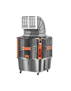 Raffrescatore Evaporativo Portatile Cubo KRS EVC180 Q1 capacità serbatoio 320 Litri portata d'aria 18000 mc/h - Climaway