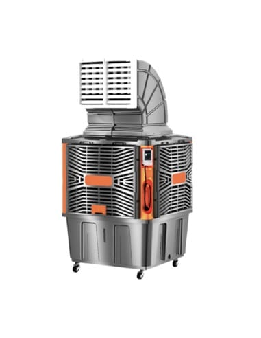 Raffrescatore Evaporativo Portatile Cubo KRS EVC180 Q1 capacità serbatoio 320 Litri portata d'aria 18000 mc/h - Climaway