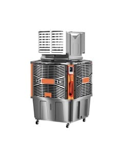 Raffrescatore Evaporativo Portatile Cubo KRS EVC180 Q2 capacità serbatoio 320 Litri portata d'aria 18000 mc/h - Climaway