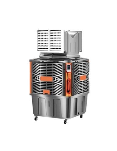 Raffrescatore Evaporativo Portatile Cubo KRS EVC180 Q2 capacità serbatoio 320 Litri portata d'aria 18000 mc/h - Climaway