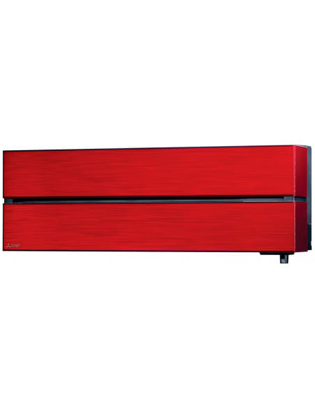 Climatizzatore Condizionatore Mitsubishi Kirigamine Style + Console Wifi R32 Rosso Dual Split Inverter 9000 + 12000 BTU con U...