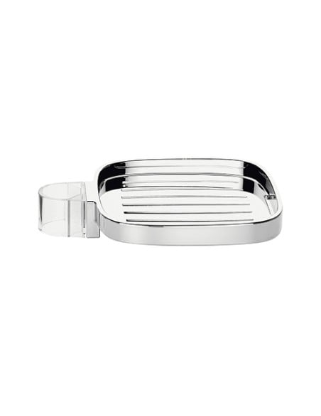 Portasapone Softcube Hansgrohe cromato art. 26519000 - Climaway