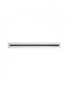Diffusore lineare a 1 feritoia con deflettori a lama lunghezza 800mm - Climaway