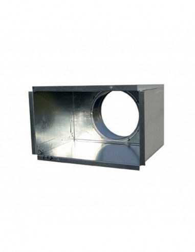 Plenum isolato esternamente spessore 6 mm per bocchetta di mandata ad alette orientabili 300mm X 100mm - Climaway